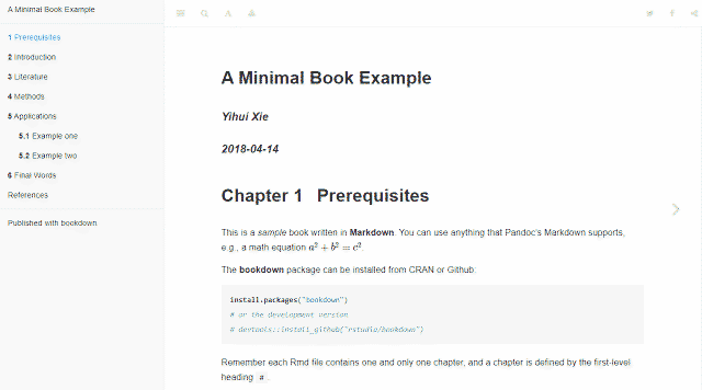 The Revamped bookdown.org Website
