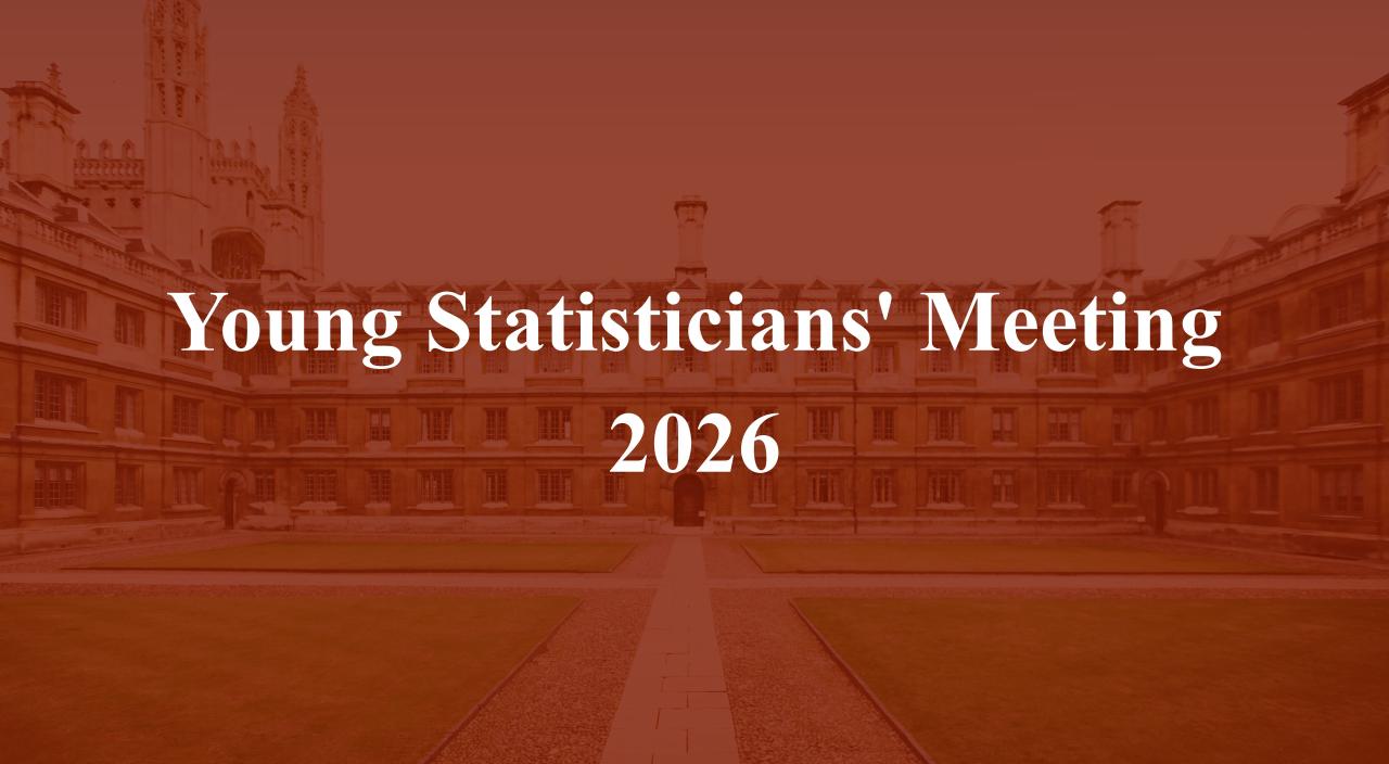 Young Statisticians' Meeting