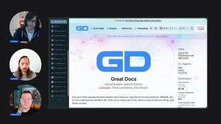 Great Docs - Talk Python Live Stream