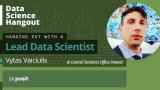 Driving Open Source Adoption in Government | Vytas Vaiciulis | Data Science Hangout